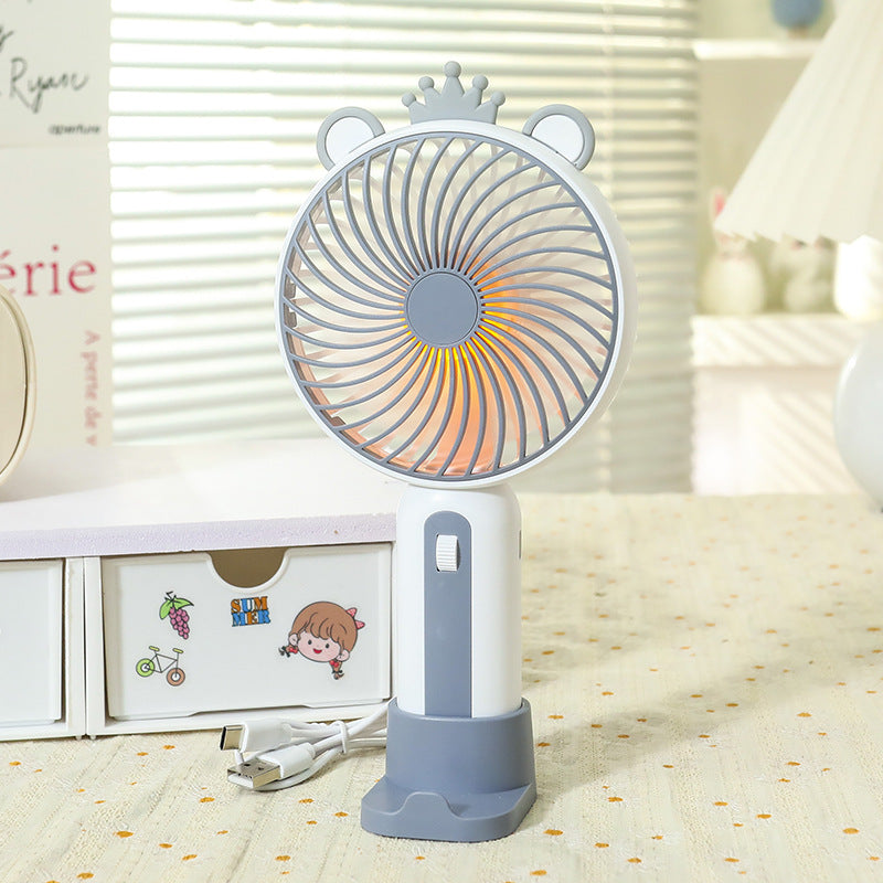 Damen Tragbarer Handventilator mit verspieltem Tierdesign Brehn