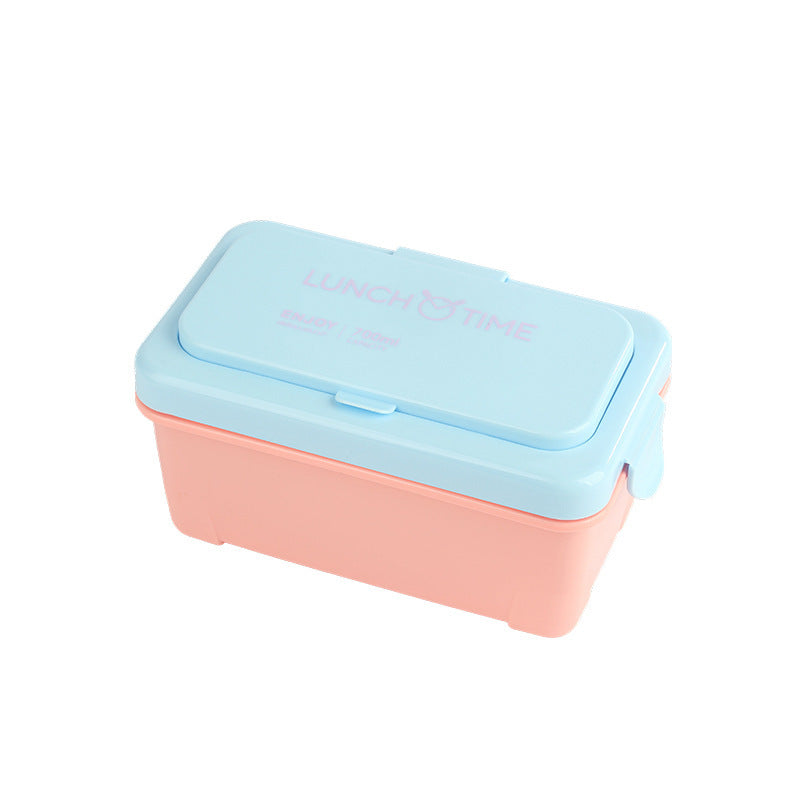 Mehrfachcompartimentierte umweltfreundliche Lunchbox mit auslaufsicheren Design