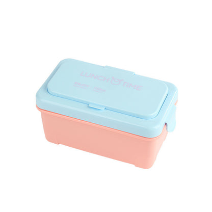 Mehrfachcompartimentierte umweltfreundliche Lunchbox mit auslaufsicheren Design