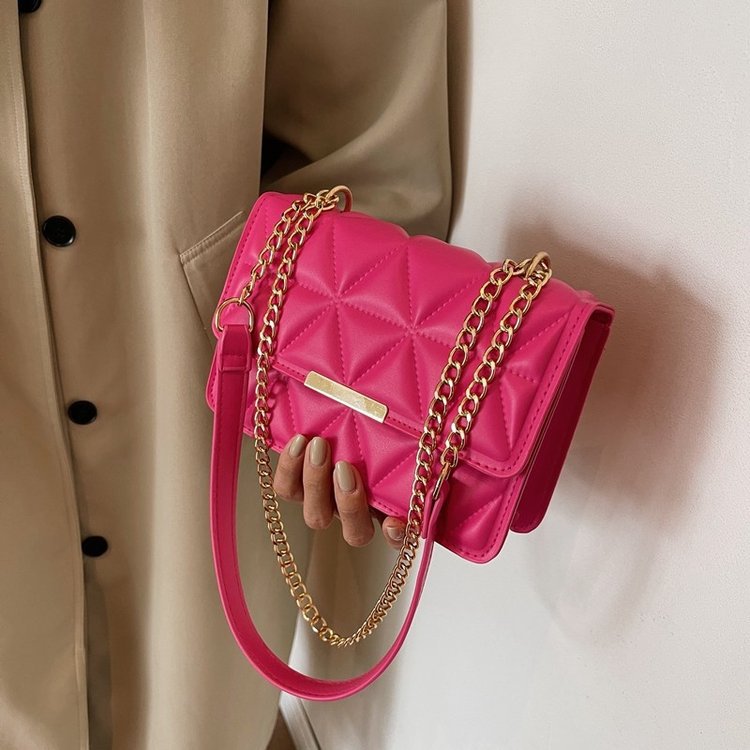 Gepolsterte Mini-Handtasche