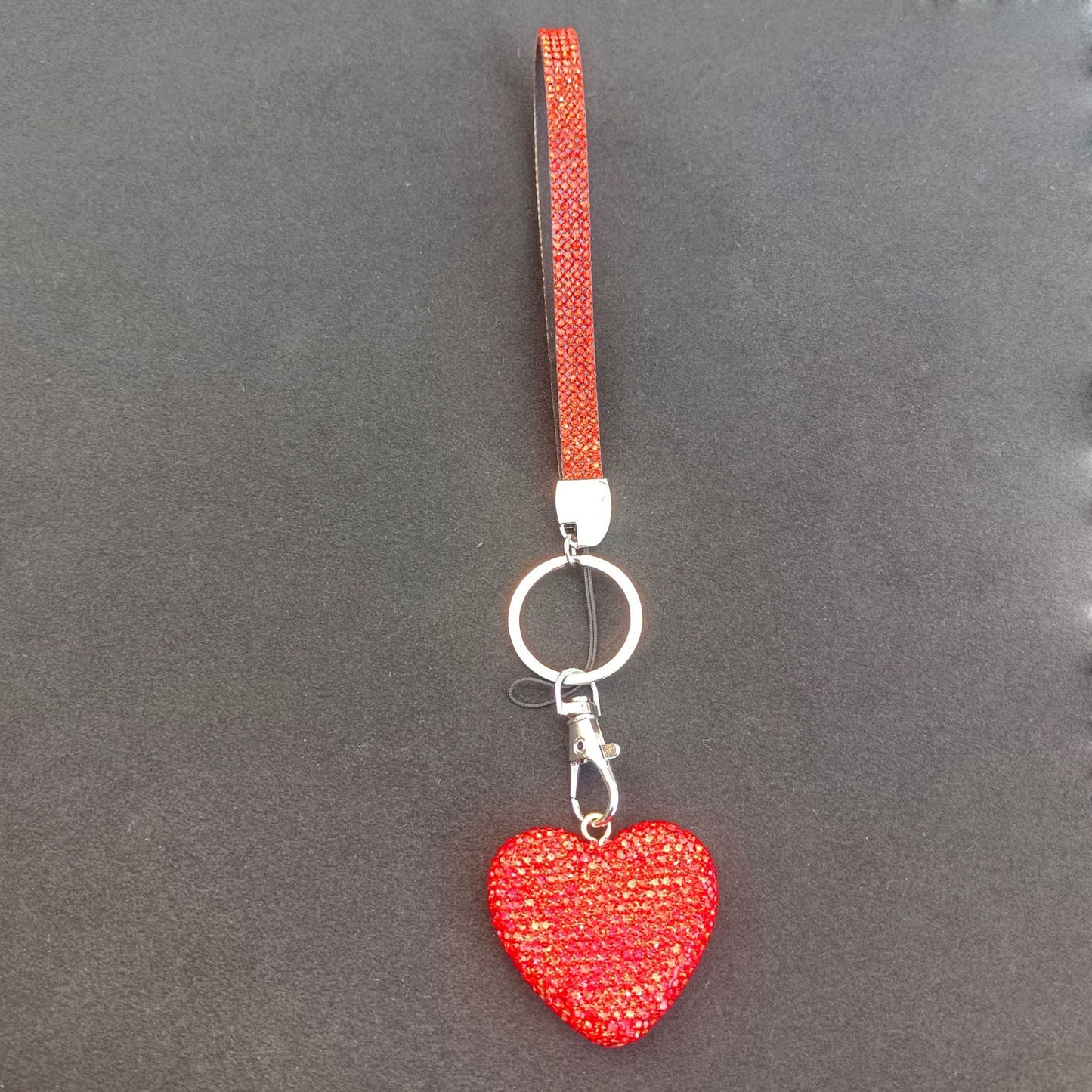 Rhinestone Herz Schlüsselanhänger Brehn