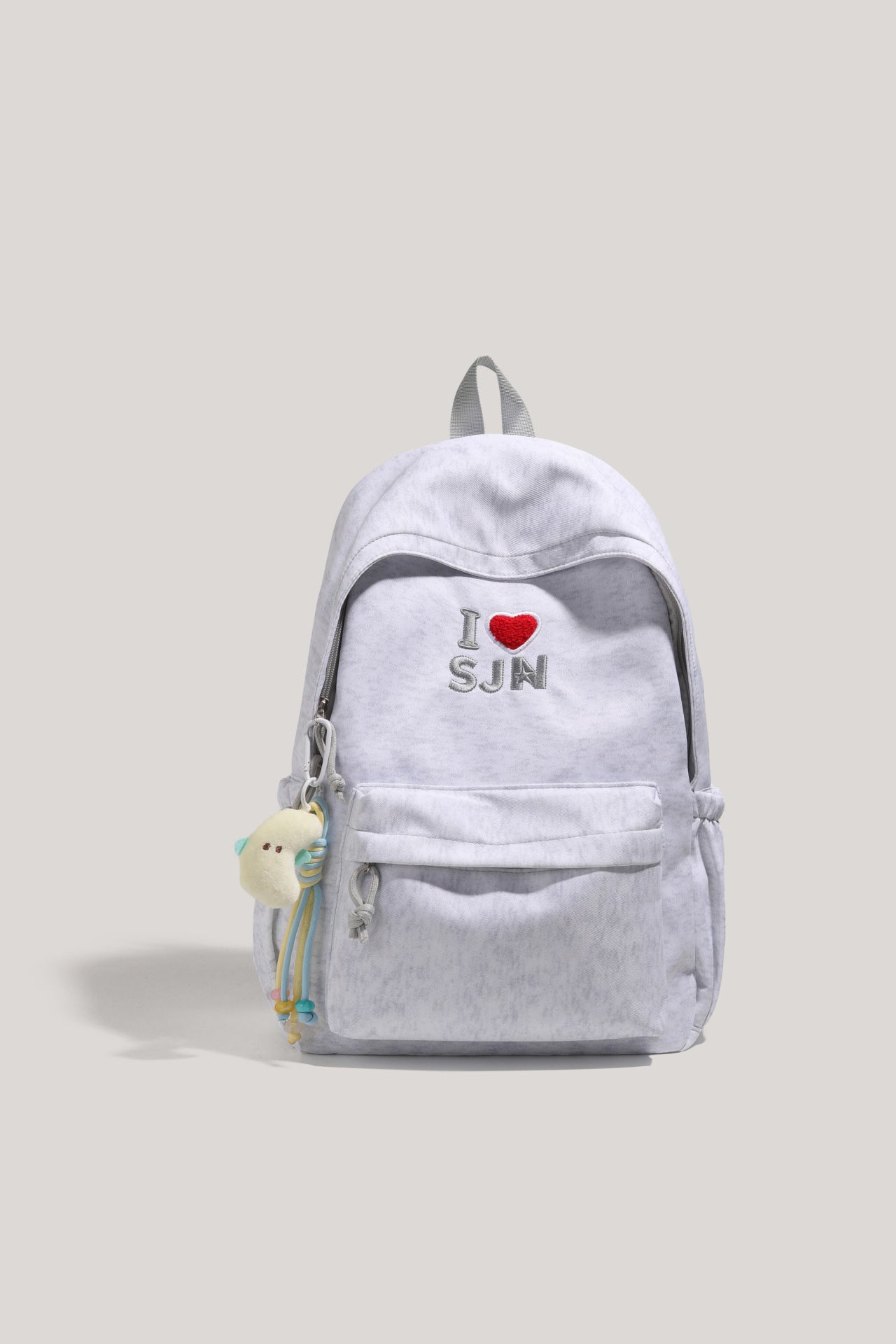 Lässiger bestickter Rucksack