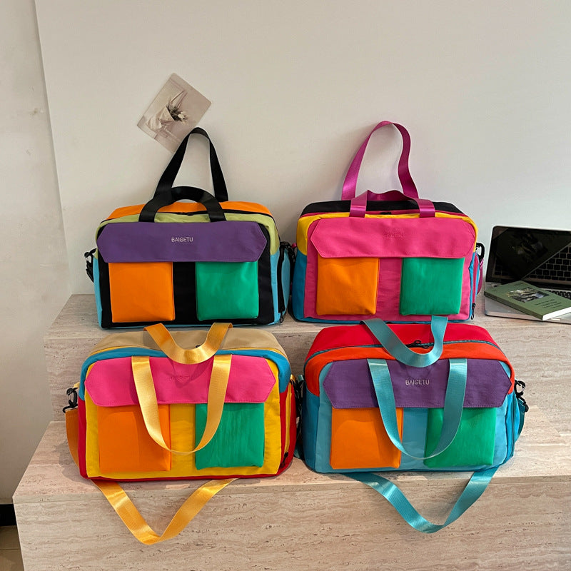 Multi-Fach Farbig Reise Duffle Bag Brehn