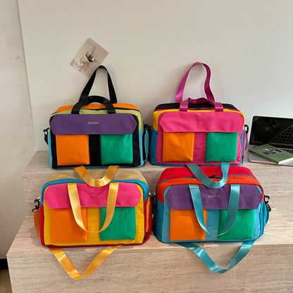 Multi-Fach Farbig Reise Duffle Bag Brehn