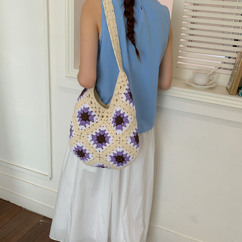 Modische Häkel-Handtasche Brehn