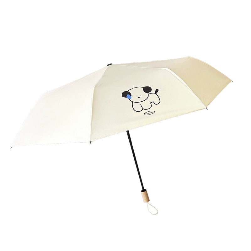 Damen niedlicher Tiermotiv Regenschirm Brehn