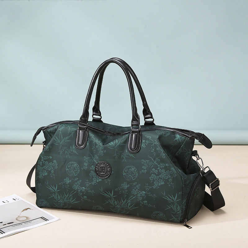Stylische Blumenprint-Wochenend-Duffle-Tasche Brehn