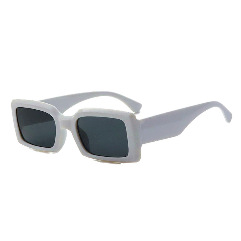 Zeitgenössische Matte Quadratische Sonnenbrille Brehn