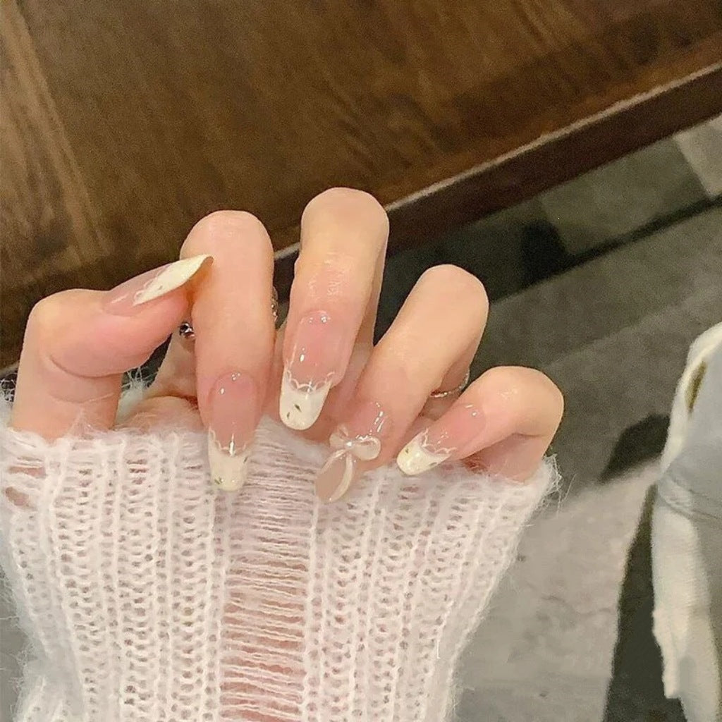 Elegante Stiletto-Nagelkunst-Verstärkungen