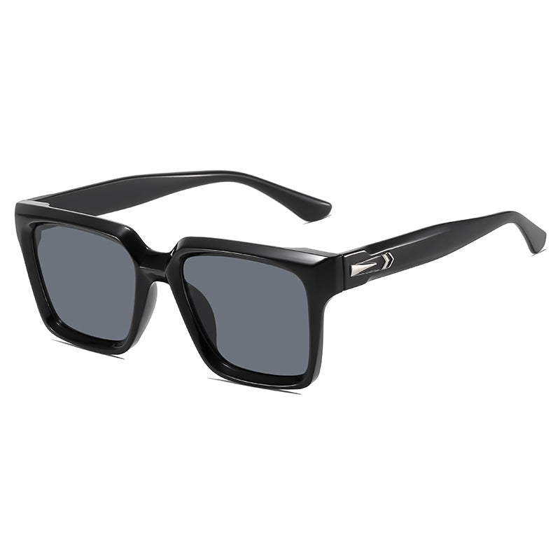 Elegante Übergroße Quadratrahmen-Sonnenbrillen Brehn