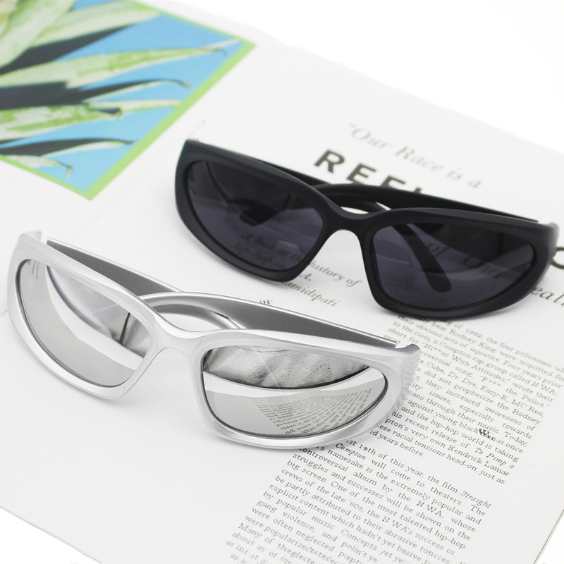 Damen Sportliche Sonnenbrille mit hochwertigem UV-Schutzmaterial Brehn