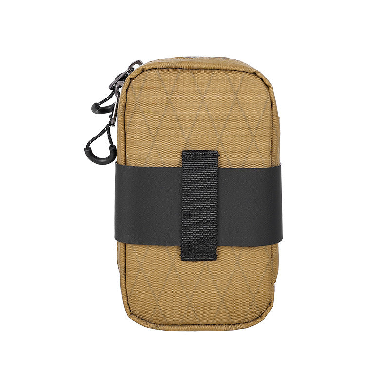 kompakte Ripstop-Reiseorganizer-Tasche mit doppeltem Reißverschluss und seitlichem Trageband Brehn
