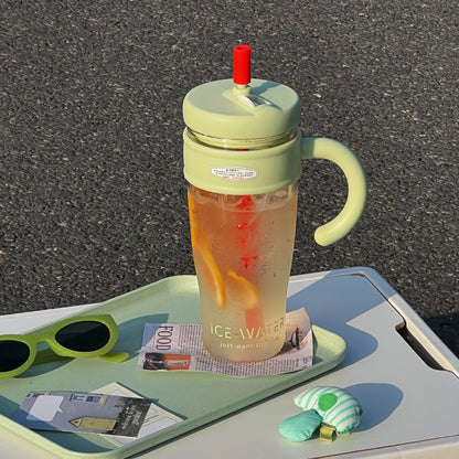 Damen Multifunktionale Kaffeetasse mit Strohhalm Brehn