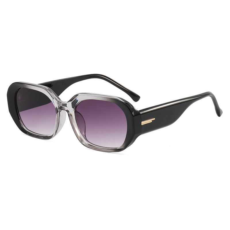 Damen modische geometrische Sonnenbrille mit robustem Design Brehn