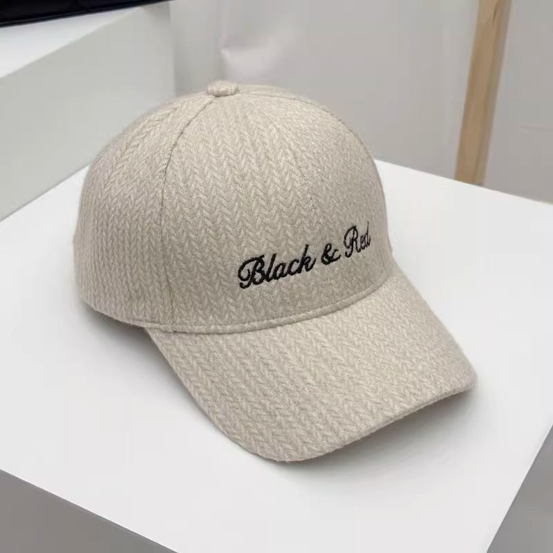Damen Strukturiertes Strick-Basketball-Cap Brehn
