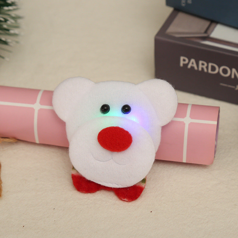 Weihnachts-Haarschmuck mit LED Lichtern Brehn