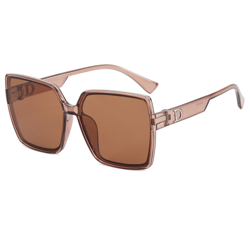 Damen Oversized-Sonnenbrille mit stylishem Rahmen Brehn