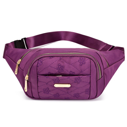 WoChic Bestickte Bauchtasche