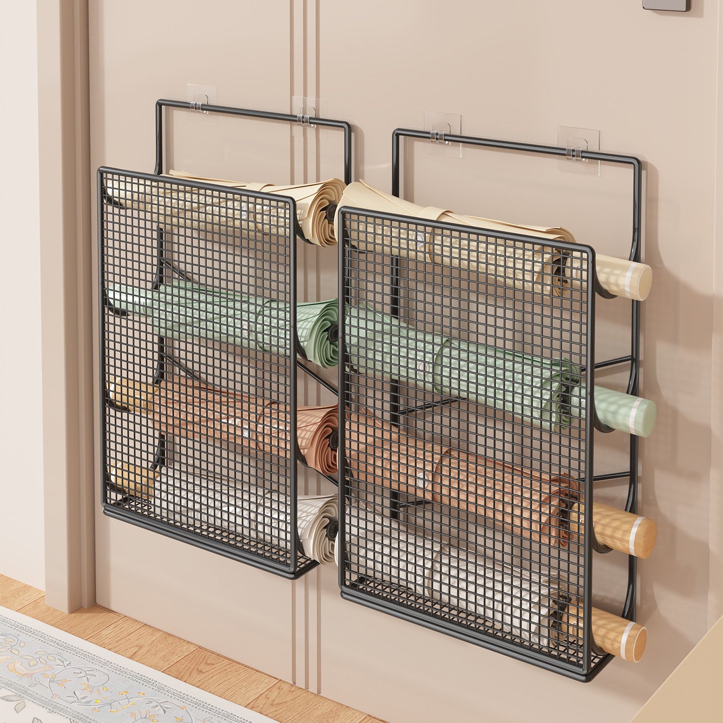 Wandmontierter Rollenpapier-Organizer Brehn