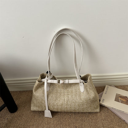 Gewebte Strohtasche