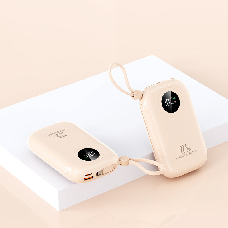 Ultra-kompakte Powerbank mit digitalem Ladeindikator und Schnellladefunktion Brehn