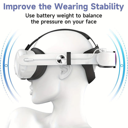 Ergonomisches VR-Headset mit Hochleistungsakku Brehn
