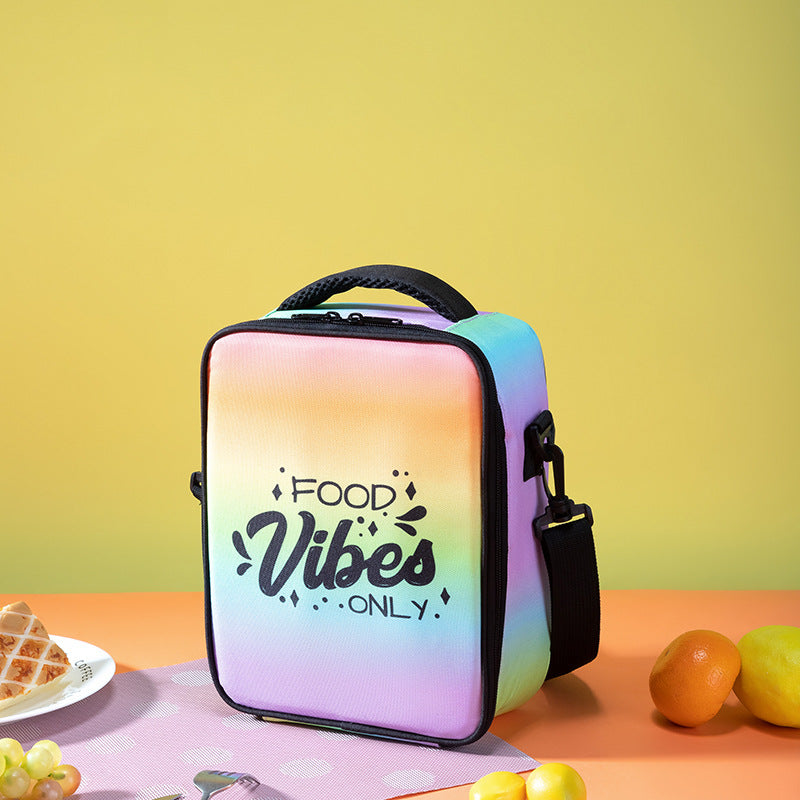 Isolierte Blumige Lunch Tasche
