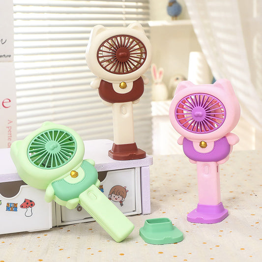 Damen Handventilator im verspielten Tierdesign Brehn
