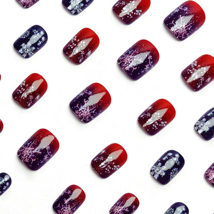 Saisonale elegante Nagelkunst Brehn