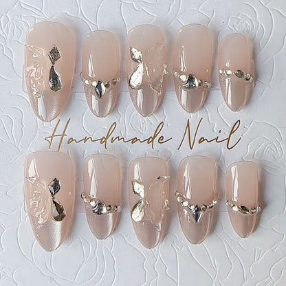 Künstlerisches Press-On-Nageldesign Brehn 1789803418