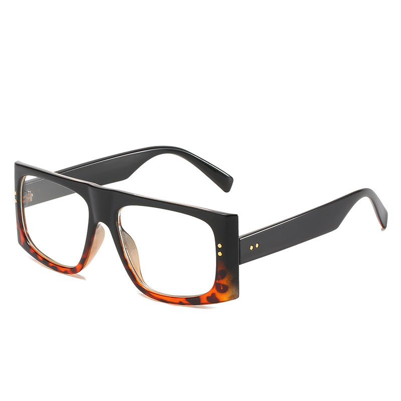 Damen oversized Sonnenbrille mit stylishem, schmalem Rahmen Brehn