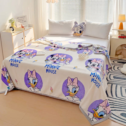 Damen Fleece-Kuscheldecke mit tierischem Motiv Brehn