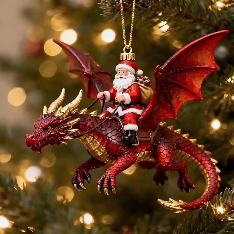 Fantastische Weihnachtsfigur im Drachen-Design Brehn