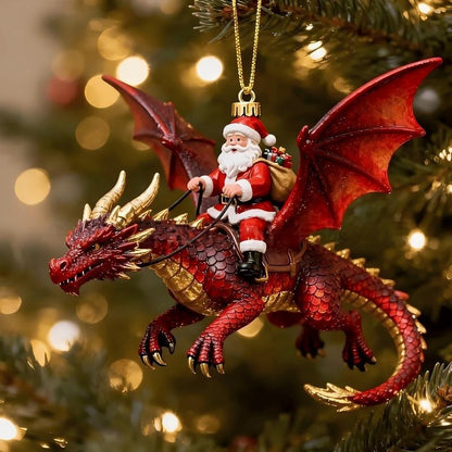 Fantastische Weihnachtsfigur im Drachen-Design Brehn