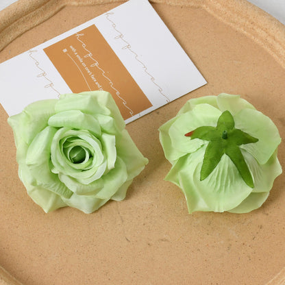 Premium Stoff Blüten Haarklammern