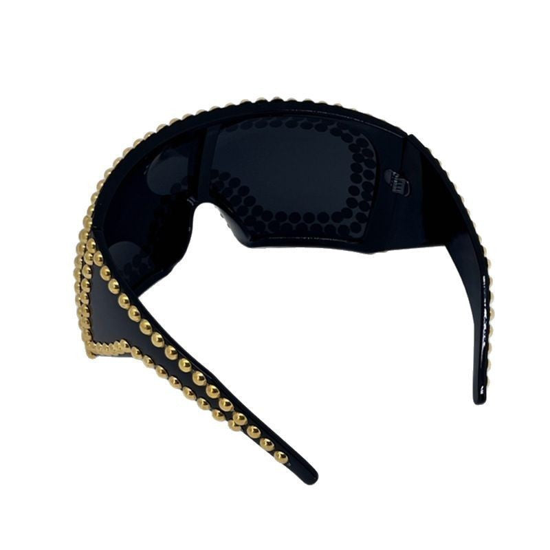 Damen modische Skibrille mit einzigartigem Nieten-Design Brehn