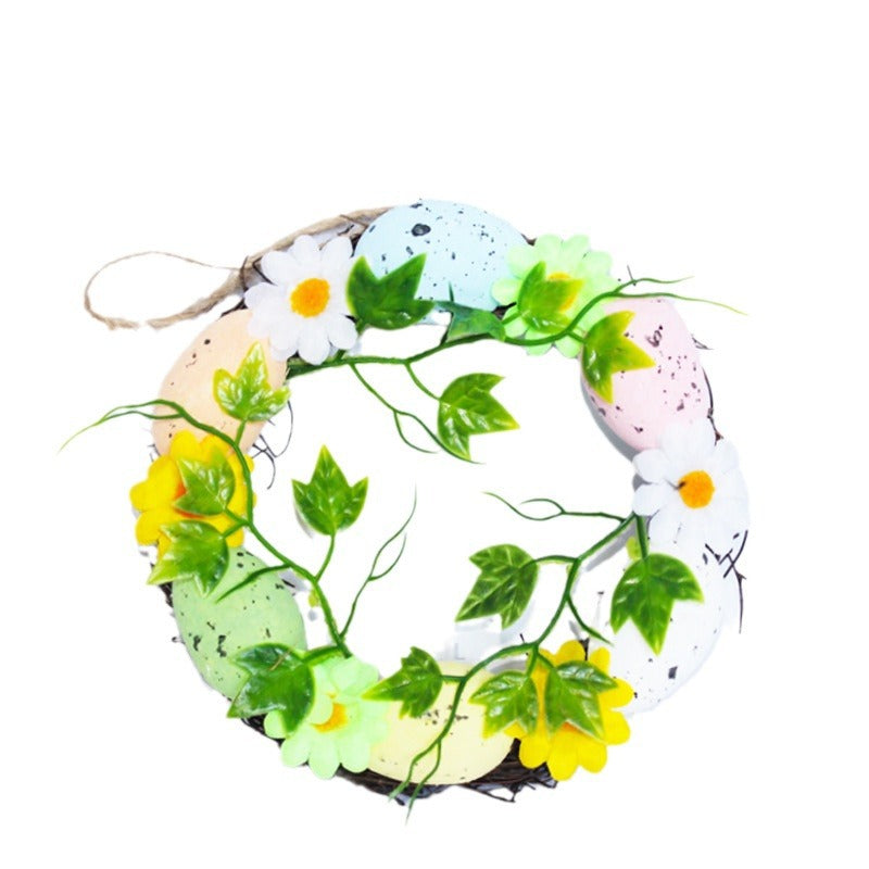 Dekorative Frühlingskranz Brehn