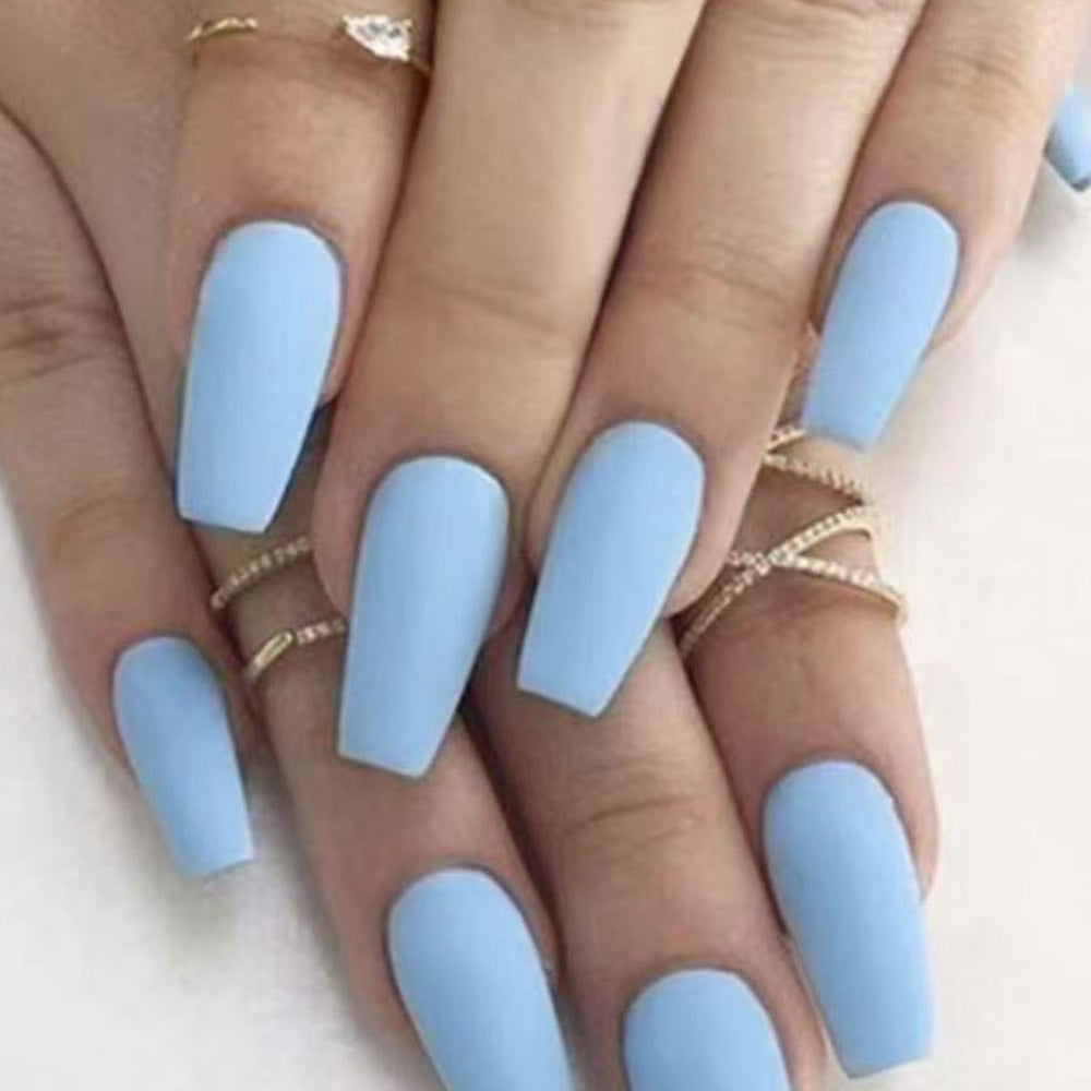 Mattes Finish Press-On Nail Set Brehn