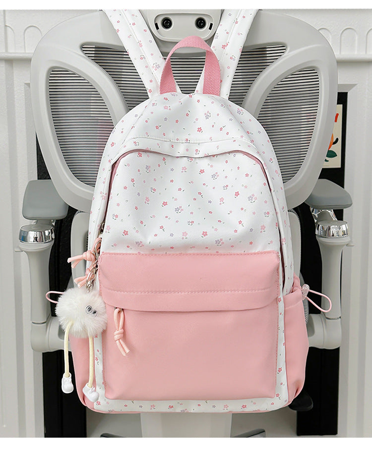 Minirucksack mit Floralem Design und Praktischen Organizer-Fächern Brehn