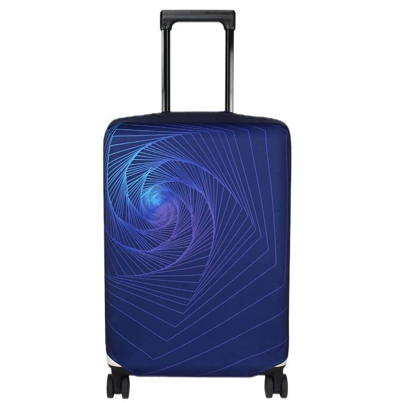 Damen Hartschalenreisekoffer mit trendigem Surf- und Palmendesign Brehn