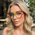 Damen Modische Sonnenbrille mit dezenten Perlendetails Brehn