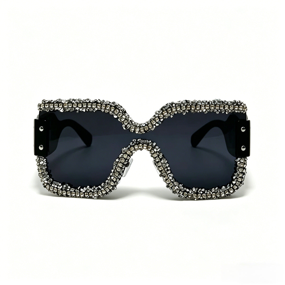 Damen modische Schutzbrille mit einzigartigem Kristallrahmen Brehn