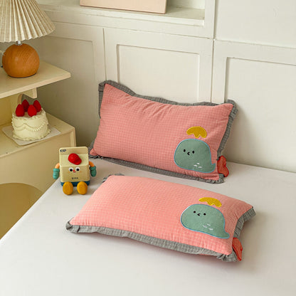 Damen Kissen mit niedlichem Walfisch-Design Brehn