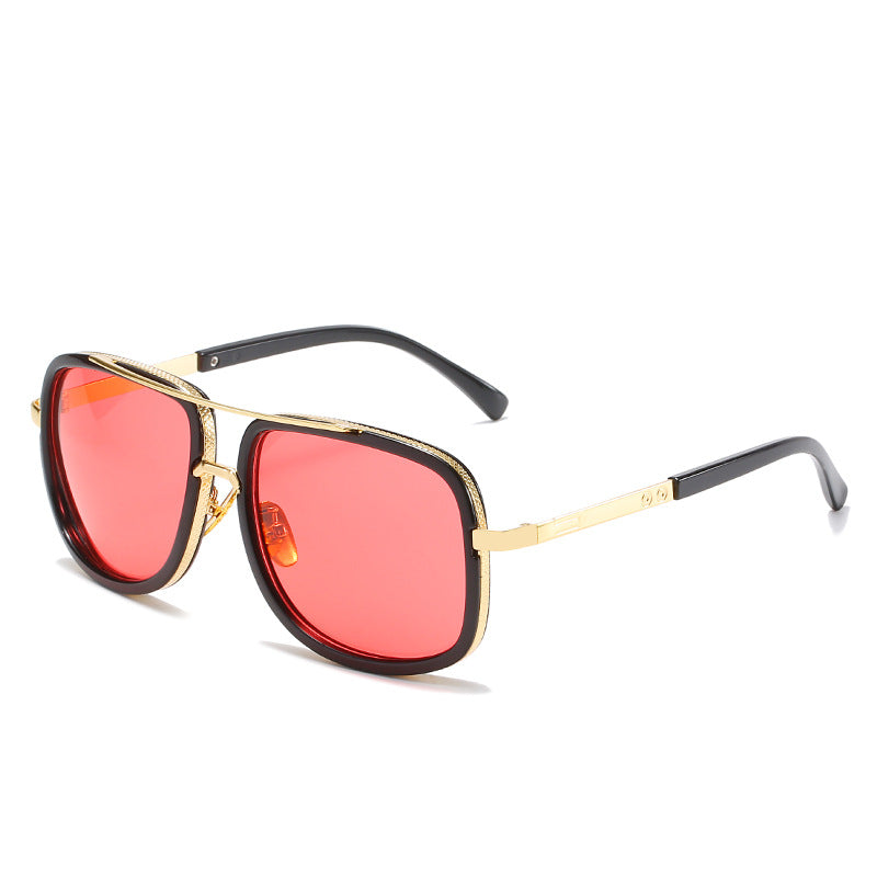 Damen quadratische Sonnenbrille mit luxuriösen Akzenten Brehn