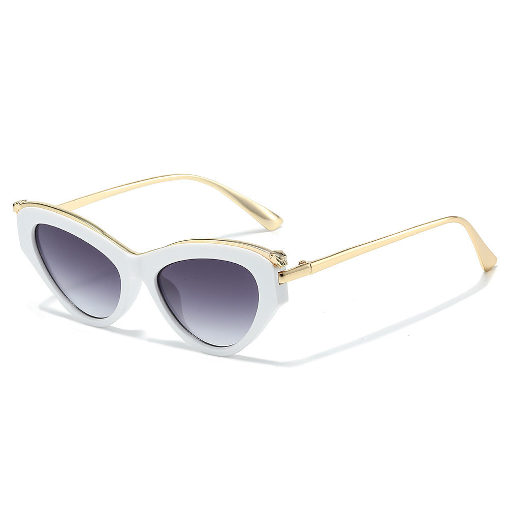 Glamouröse Cat-Eye-Sonnenbrillen mit verlaufenden Gläsern Brehn