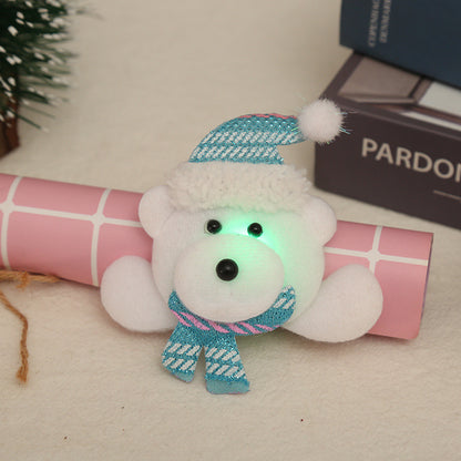 Weihnachts-Haarschmuck mit LED Lichtern Brehn