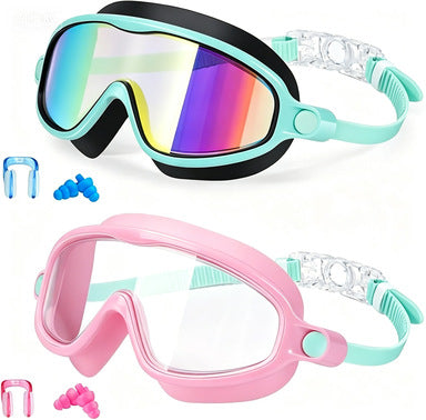 Schwimmschutzbrille mit Verstellbarem Nasenstück und Anti-Beschlag-Technologie Brehn