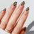 Künstlerische Stiletto Press-On Nagelkollektion Brehn