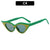 Modische Retro Katzenaugen-Sonnenbrille