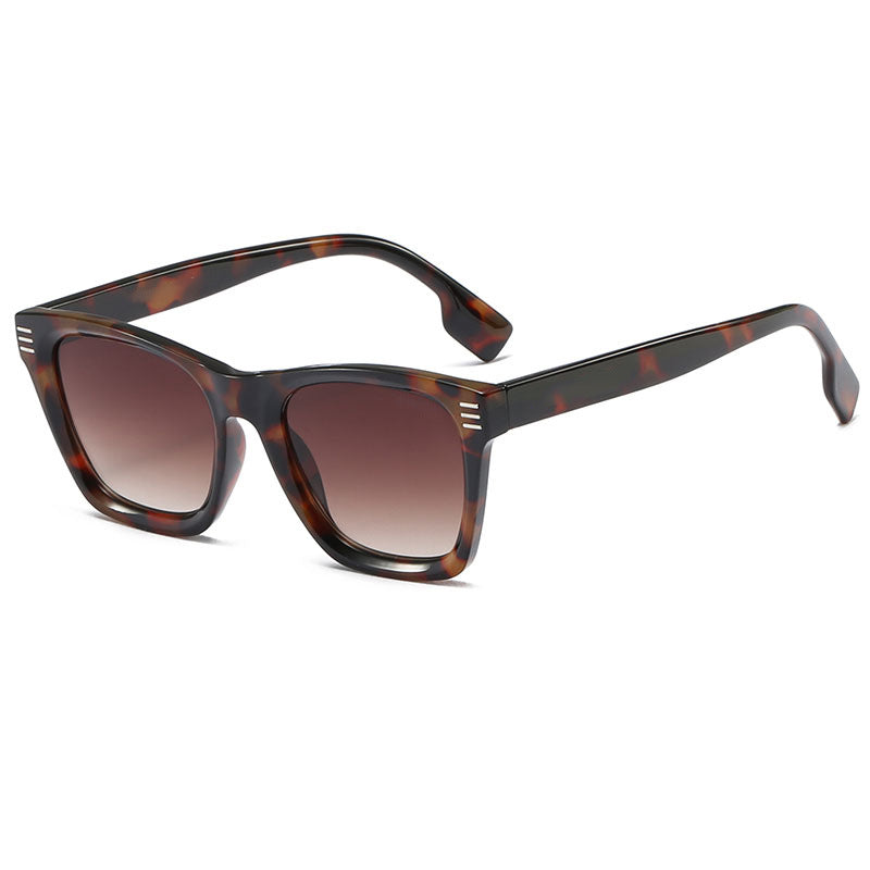 Damen oversized Sonnenbrille mit einzigartigem Schildpatt-Muster Brehn